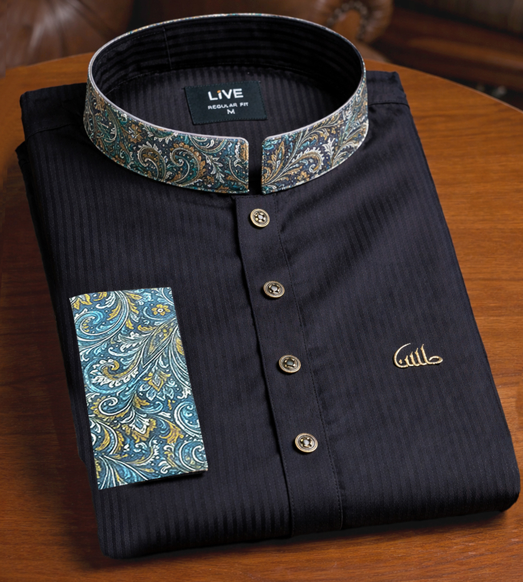 Men’s Herringbone Design Panjabi
